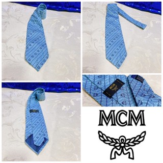 🧣: MCM Silk Tie แท้💯%