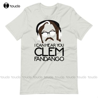 เสื้อเชิ้ต ขนมปังปิ้งใหม่ของลอนดอน -- ฉันสามารถได้ยินคุณ Clem Fandango อ้างเสื้อยืดผ้าฝ้ายเสื้อยืดเสื้อ Unisex