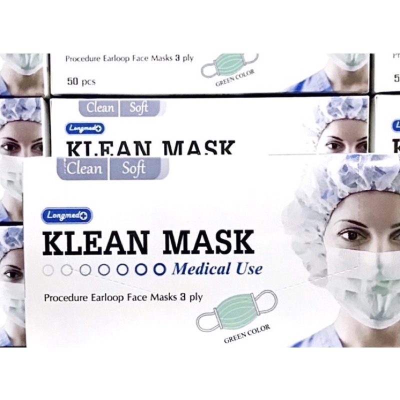 หน้ากากอนามัยทางการแพทย์ LONGMED Klean Mask