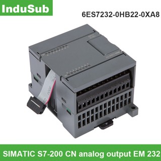 ใหม่ ของแท้ เอาท์พุท 6ES7232-0HB22-0XA8 S7-200 EM 232 EM232 PLC