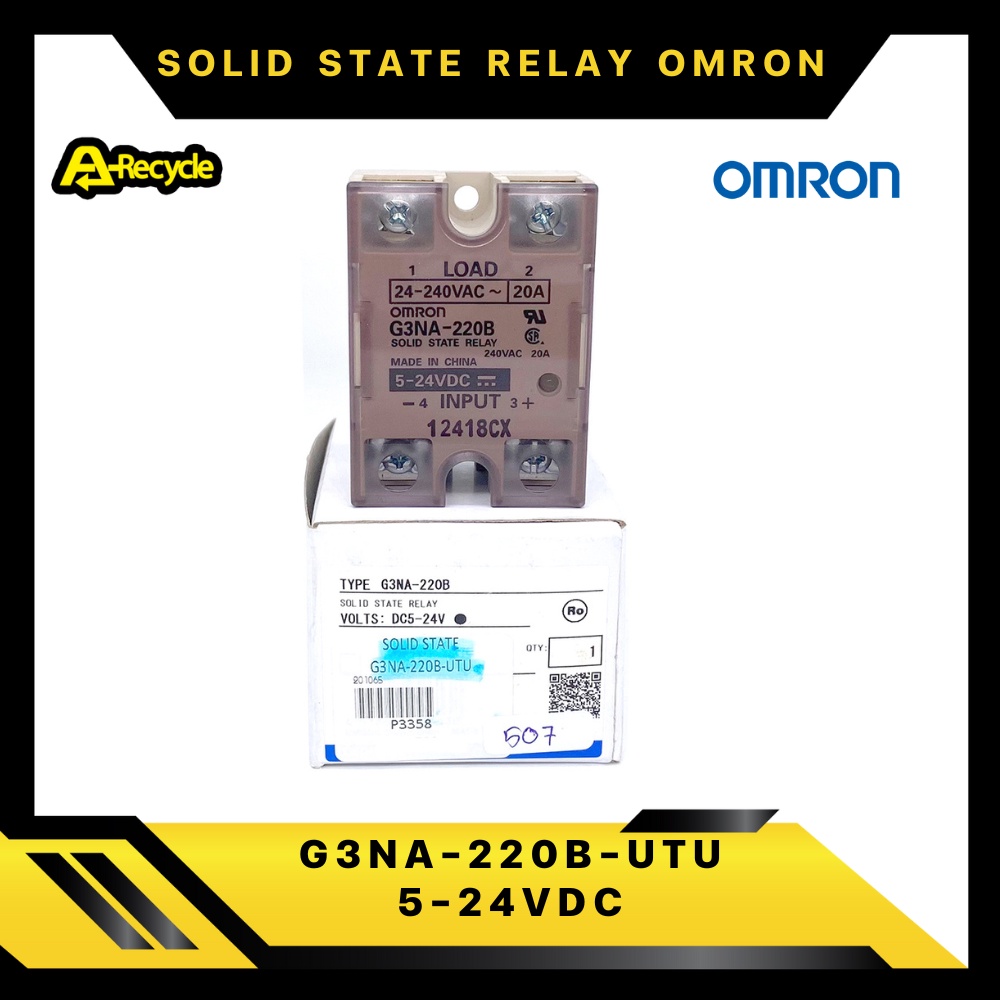 OMRON G3NA-220B-UTU, DC5-24V SOLID STATE RELAY