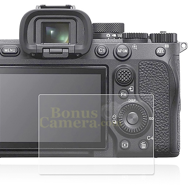 GSP-A7M4 แผ่นกระจกกันรอยจอโซนี่ A7C R,A7C II,A7 IV (A7 Mark 4), A6700,ZV-E1 ใช้แทน Sony PCK-LG2 LCD Screen Protector