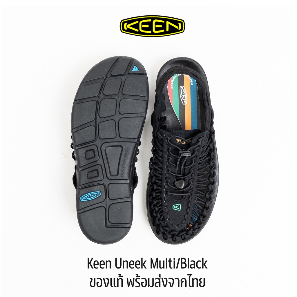 รองเท้า Keen Uneek Multi/Black Sandals รองเท้าเดินป่า ของแท้ ของพร้อมส่งจากไทย