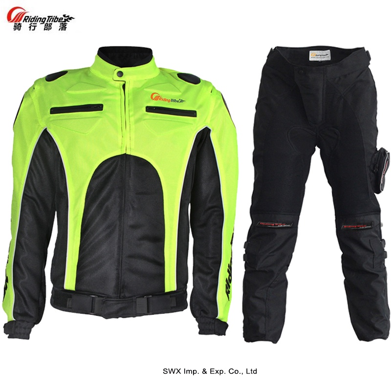 การจัดส่งเคาน์เตอร์Motorcycle Suit Riding Tribe Cross-country Rally Racing Motocross Jacket Pants Off-road Breathable Sp