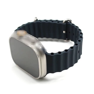พร้อมส่งจากไทย สายยางซิลิโคนรุ่นใหม่ใช้สำหรับ iWatch ทุก Series ขนาด 38/40/41/42 & 42/44/45/46/49mm สำหรับแอปเปิ้ลวอช