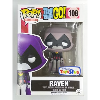 Funko Pop Teen Titans Go - Raven In Purple #108 (กล่องมีตำหนินิดหน่อย)