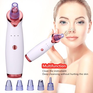Microdermabrasion เครื่องกําจัดสิวหัวดําดูดฝุ่นใบหน้าสิวสิว Comedone Extractor ทําความสะอาดรูขุมขนบนใบหน้าเครื่องมือดูแล