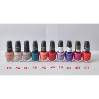 สีธรรมดา OPI Nail Lacquer รหัสA15-H22 เป่าแห้งไม่ต้องอบ 🇺🇸ของแท้นำเข้าจากUSA.🇺🇲 สินค้าของแท้พร้อมส่ง