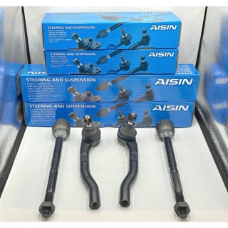 Aisin ลูกหมากแร็ค+ลูกหมากคันชัก Honda Jazz GE ปี 08-14 / City GM ปี08-14 / Honda Brio ปี 2011-2020 /JAJH-4018/JTRH-4015