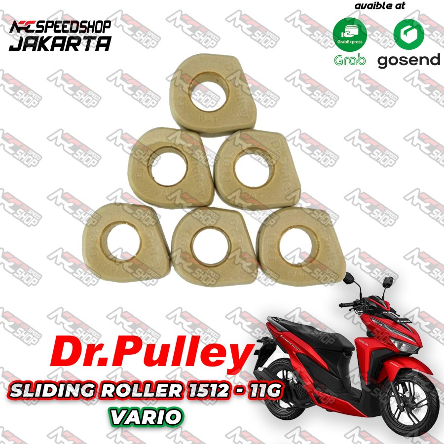 ลูกกลิ้งเลื่อน Dr Pulley Honda Vario Set 11G