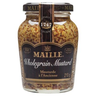 Mustard wholegrain jar 210g - Maille