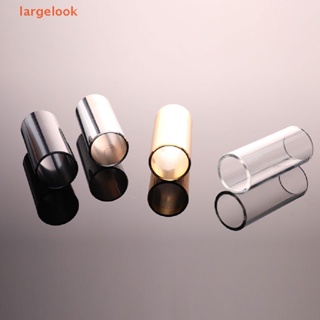 [largelook] 60MM Guitar Slide Bar Stainless Steel Metal/Glass Finger Slides For Ukulele