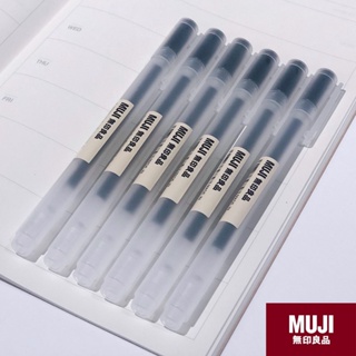 (ของแท้) Muji ปากกาเจล นําเข้าจากญี่ปุ่น 0.38 มม. พร้อมส่ง