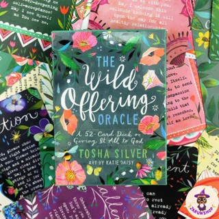 ไพ่ออราเคิล ไพ่ยิปซี The Wild Offering Oracle Cards (พร้อมส่ง🇹🇭) ไพ่ออราเคิล 52 ใบ🍃