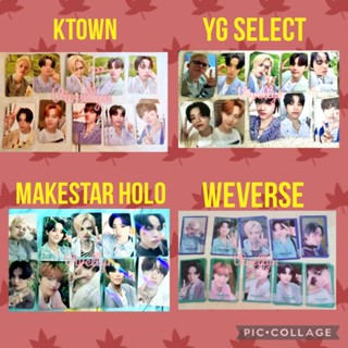 โฟโต้การ์ด PC Treasure Anniversary 2nd pob ktown ygs weverse makestar holo (ของแท้)