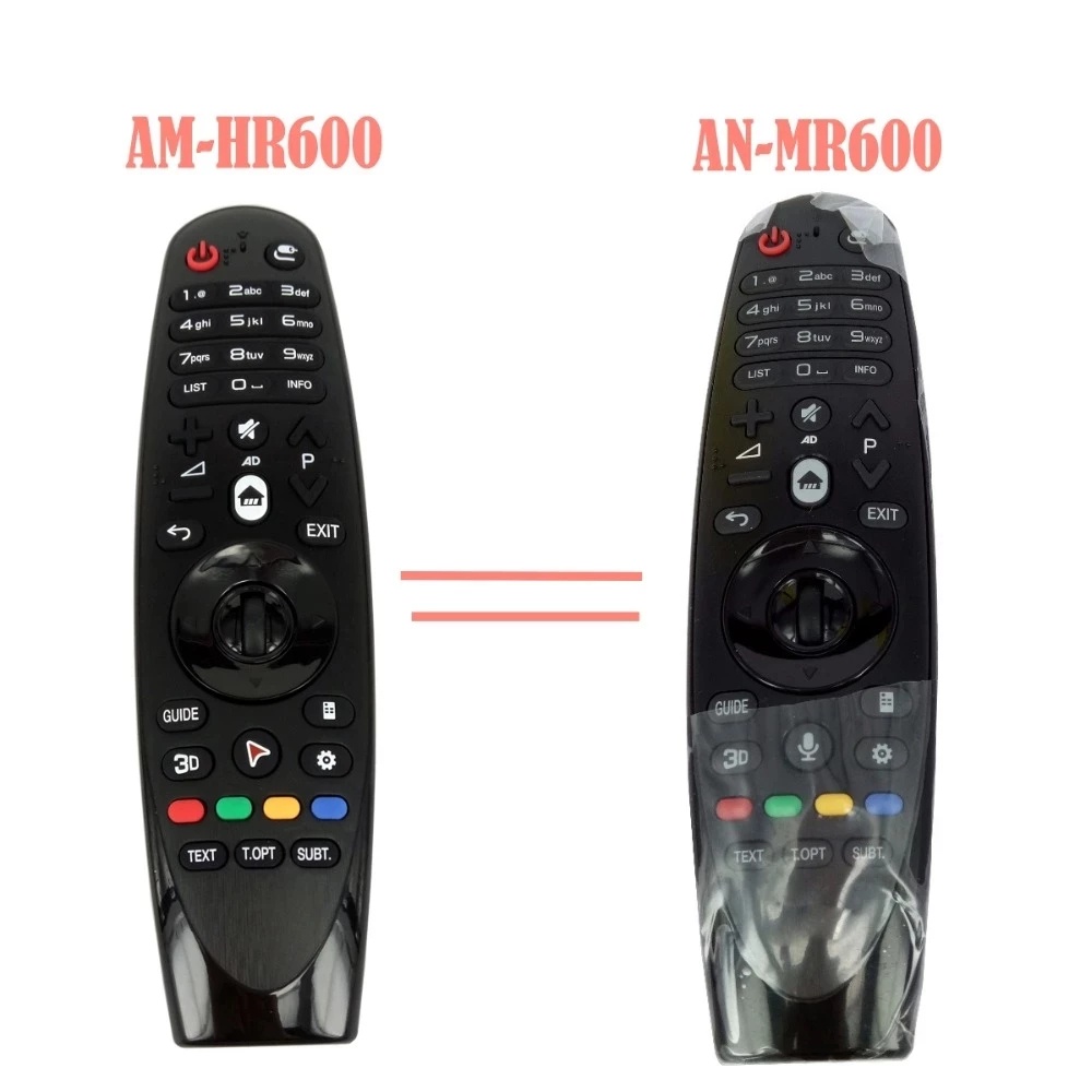 AN-HR600 Repalcement An-mr600 รีโมตควบคุมด้วยเสียง แบบเปลี่ยน สําหรับ LG TV 1080p Smart LED TV 2015 Models LF6300 UF770T UG870T UF850T UF950T AN-MR600 AM-HR600 Magic Remote For LG Smart TV UF8500 43UH6030 F8580 No UF8500 UF9500 UF7702 OLED 5EG9100