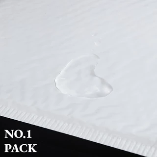 NO.1 ซองพลาสติกกันกระเเทก 100 ใบ ราคาถูก ไม่จ่าหน้า 13x13 ซองบับเบิ้ลสีขาวมุก ซองกันกระเเทกพลาสติก