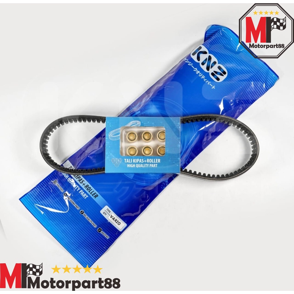 VANBELT KNZ VBELT FANBELT ROLLER PACKAGE VARIO OLD 110 CARBONKVB KNZ