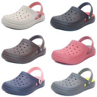 Crocs ของแท้ รองเท้าแตะ พื้นหนา น่ารัก สําหรับผู้หญิง [205852]