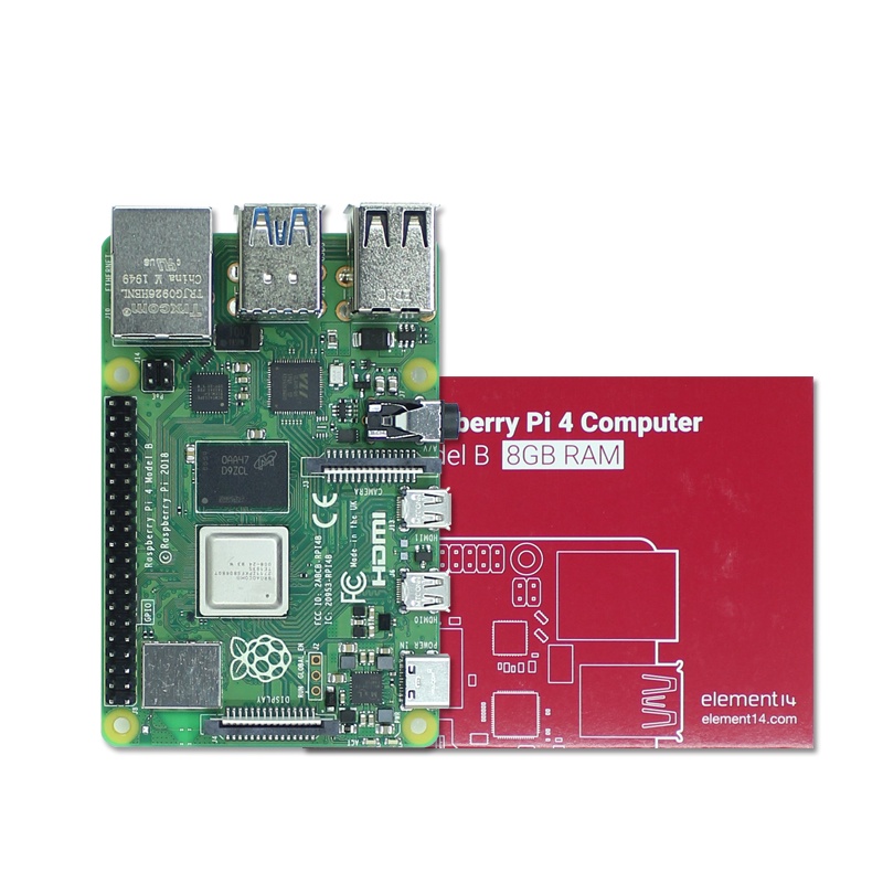 【Spot】Official 8GB 4GB 2GB 1GB Raspberry Pi 4 Model B Basic Starter Kit with 9 Layers Case and Heatsink #5