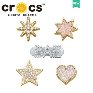 Crocs jibbitz charms อุปกรณ์เสริมโลหะ คุณภาพสูง สําหรับตกแต่ง DIY