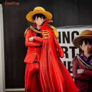 Cooltoy ฟิกเกอร์ PVC รูปการ์ตูน One Piece Luffy ครบรอบ 20 ปี สีแดง สําหรับเก็บสะสม