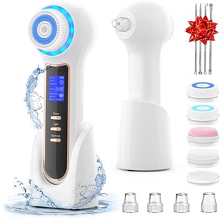 Blackhead Remover Vacuum Pore Cleaner Waterproof Facial Cleansing Brush Rechargeable Face Care Nose Acne Skin Cleaning D