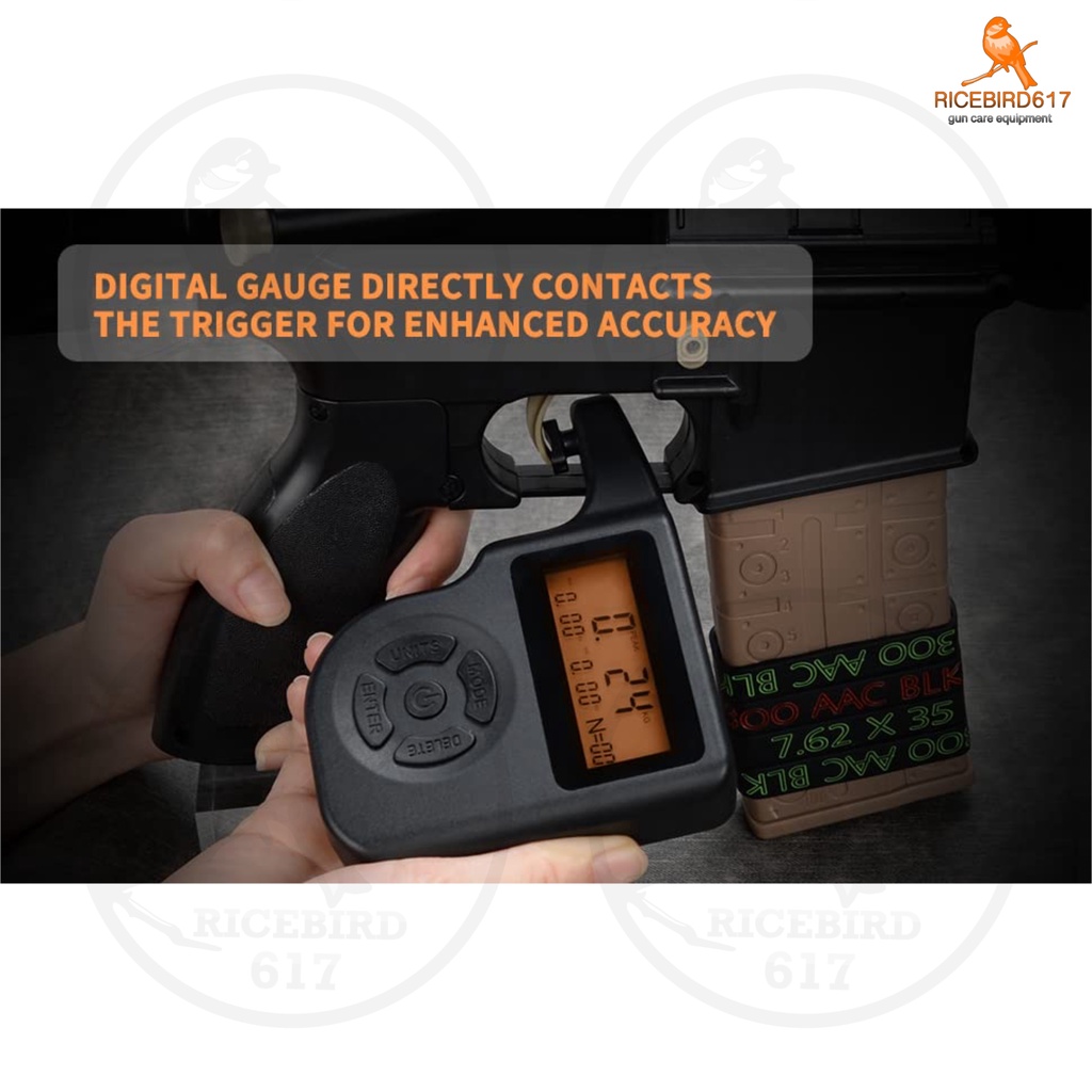 Pridefend Digital Trigger Pull Gauge 1-12 lbs. ที่วัดน้ำหนักไก แบบ ...