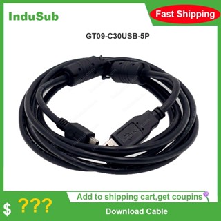 สายเคเบิลเชื่อมต่อโปรแกรม GT11 GT15 Series GT09-C30USB-5P