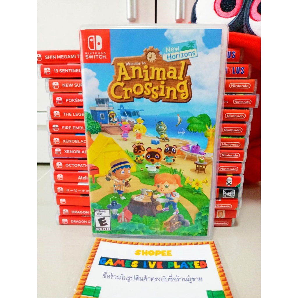 Animal Crossing New Horizons เกมมือสอง Nintendo Switch ภาษาอังกฤษ