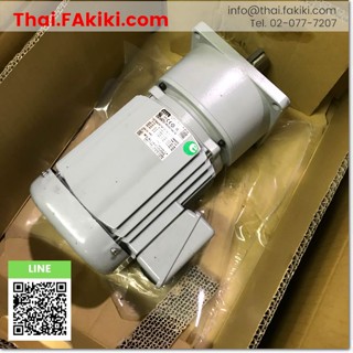 พร้อมส่ง,(C)Used, G3K28N20-MD08TNNTN Gear motor ,มอเตอร์เกียร์ สเปค 750W RATIO 20:1 ,NISSEI (66-004-656)