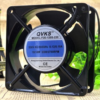 พัดลมระบายความร้อน SZ QVKS 12038 12 ซม. F2E-120S-230 230V 14W