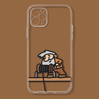 Golden Miner เคสไอโฟน iPhone 14 8 se2020 12 14 pro cover Xr Xs X เคส iPhone 8พลัส 13 11 pro max case นิ่ม 7plus 8plus