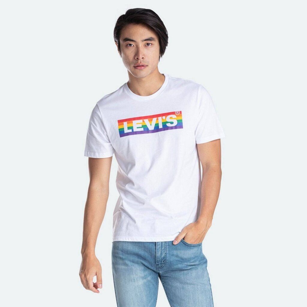 ▦【Nnikk】 Levi's เสือยืด Levi s® Pride Community Graphic Tee เสื้อยืด Unisex