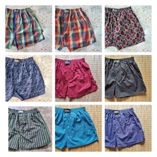 💥กางเกงบ๊อกเซอร์เกาหลี​ KING​ ผ้าเชิ้ต​ (ก้นมด/ไร้ตะเข็บหลัง…