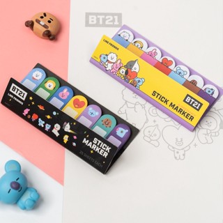 SEOULR | BT21 INDEX STICKY NOTE กระดาษคั่นหน้าแบบมีกาว (สินค้าลิขสิทธิ์แท้)