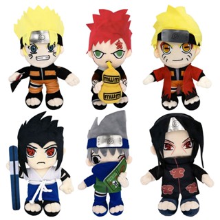 ตุ๊กตาการ์ตูนนารูโตะ Uzumaki Kakashi Uchiha Itachi Kurama ของเล่นสําหรับเด็ก