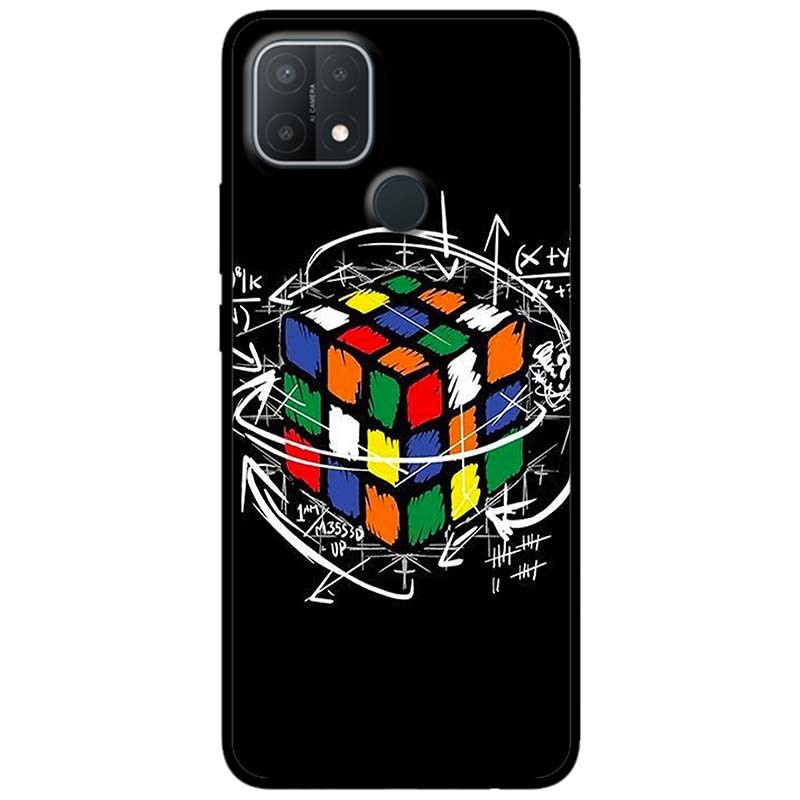 เคสสําหรับ Oppo A15 / A15s - A9 2020 / A5 2020 - A11 X - A31 2020 / A8 2020 - A1K / K3 Rubik Math รุ