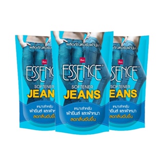 (แพ็ค 3) Essence Jeans Fabric Softener เอสเซ้นซ์ ยีนส์ ผลิตภัณฑ์ปรับผ้านุ่ม 600 มล.