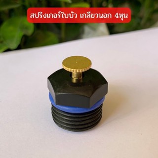 สปริงเกอร์ใบบัว เกลียวนอก 1/2"