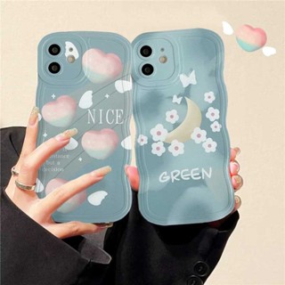 เคสโทรศัพท์มือถือ TPU ลายดอกไม้ และหัวใจ สําหรับ Redmi Note 11S 11 Pro Redmi 10C 10A 9C 9T 9A Note 10 Note 10S Note 9 Note8 Poco X3 Pro NFC HOSTR