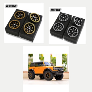 ดุมล้อโลหะ 1.9 สําหรับรถไต่หินบังคับ 1/10 Traxxas TRX4 RC4WD D90 Axial SCX10 90046 AXI03007 4 ชิ้น