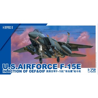 Aircraft Model G.W.H Great Wall Hobby 1/72 L7201 USAF F-15E In Action of OEF &amp; OIF