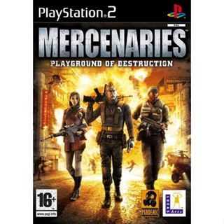 Mercenaries: Playground of Destruction (Europe) PS2 แผ่นเกมps2 แผ่นไรท์ เกมเพทู