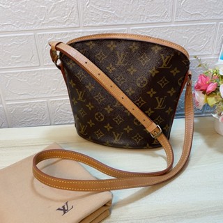 กระเป๋า Louis Vuitton Monogram Drouot Cross Body Bag New cowhide (รุ่นขนมปัง)