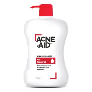 Acne-Aid Acne Aid Liquid Cleanser แอคเน่-เอด แอคเน่เอด ลิควิด คลีนเซอร์ สีแดง ขนาด 900 ml จำนวน 1 ขวด 17997