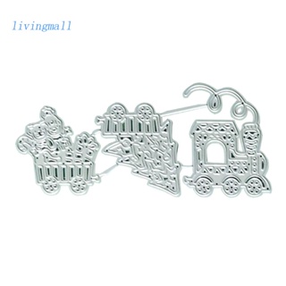 LIVI Xmas Tree Metal Cutting Dies Christmas Train Die-Cut for DIY Scrapbooking Making