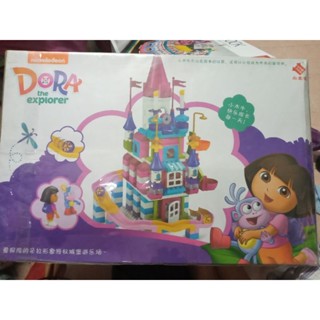 บล็อคตัวต่อดูโป้ ดอร่า รางลูกแก้ว dora the explorer 179pcs viacom2018 ของแท้