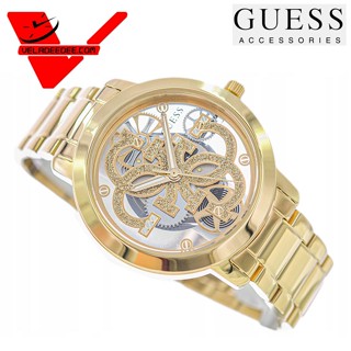 GUESS นาฬิกาข้อมือรุ่น QUATTRO CLEAR GW0300L2 สีทอง GW0300L3 สีโรสโกล ของแท้รับประกัน CMG 2 ปี สินค้าใหม่ของแท้