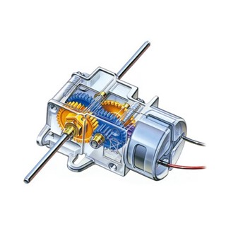 [อุปกรณ์งานประดิษฐ์] TAMIYA 70203 Low-Current Motor Gearbox (3-Speed) อุปกรณ์ทามิย่าแท้ education STEM